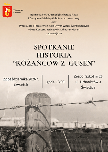 Plakat spotkania o Różańcu  1